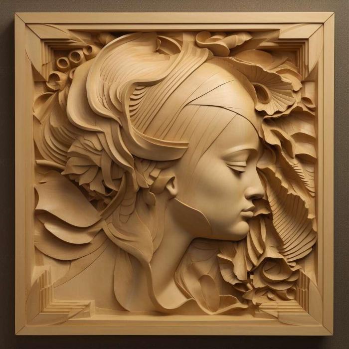 نموذج ثلاثي الأبعاد لآلة CNC 3D Art 